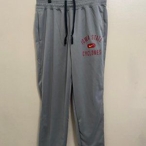 Nike Iowa State Cyclone Team Issue Basketball Warm Up Pants DB5131-002 XL NEW